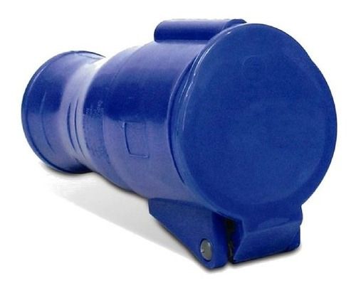 Acoplamento Brasikon 2p+t 32a 200 250v 6h Ip44 S3256 Steck Cor Azul