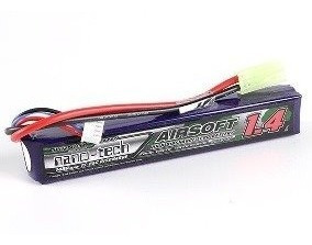 Lipo Bateria 1400 Mah 2s 7.4v 15c Tamiya Airsoft Flame Aeg