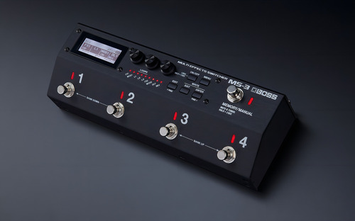 Pedal de efecto Boss Multi Effects Switcher MS-3 negro
