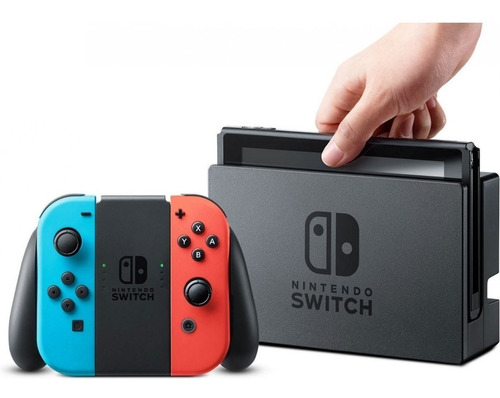 Nintendo Switch Nuevo Modelo Gratis Estuche 1 Año Garantia