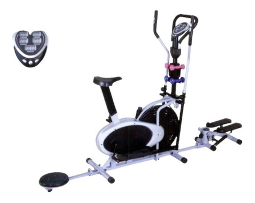 Imagen 3 de 3 de Maquina Bicicleta Eliptica Escalador Multifuncional 10 En 1