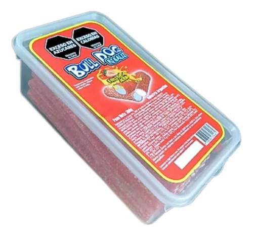 Bull Dog Regaliz Gomitas Cable Frutilla Ácida X 360g 