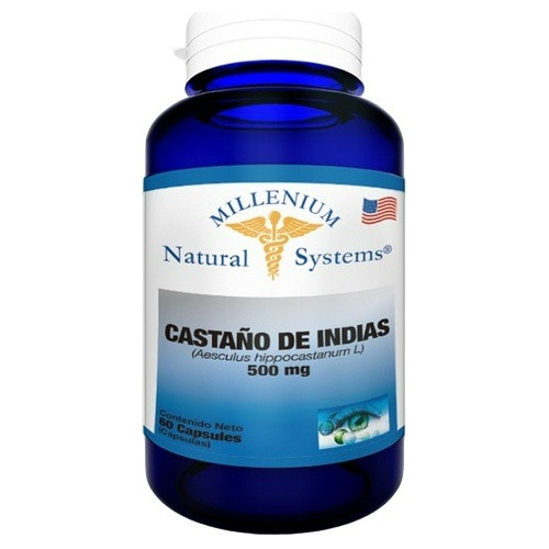 Castaño De Indias 500mgx 60 Cap - Unidad a $575