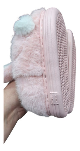 Pantufla Niño/a Peluche Calentita Invierno Kawaii N°28 Al 31