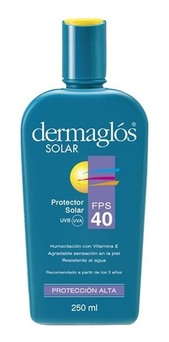 Protector Solar Dermaglos® F40+ Alta Protección | 250ml