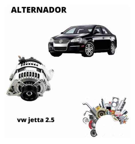 Alternador Volskwagen Beetle Jetta 2.5l 2005/2011