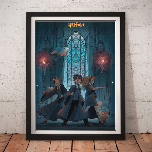 Cuadro Peliculas - Harry Potter - Fan Art Pop