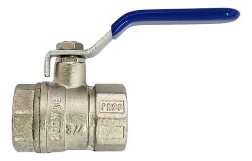 Vetter Comercial Esfera 3/4'' válvula de metal 12 registros