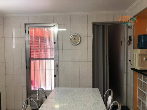 Sobrado Com 3 Dormitórios À Venda, 120 M² - Parque Maria Domitila - São Paulo/sp - So0104
