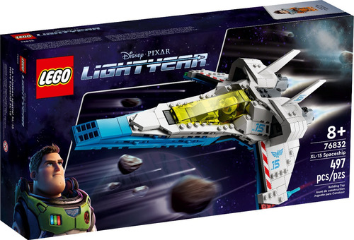 Lego Disney 76832 Buzz Lightyear Nave Xl-15 497 Peças 