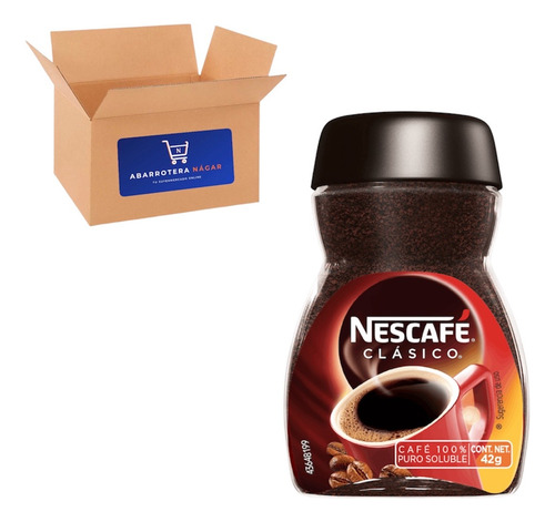 Nescafé Clásico Soluble 48 Piezas De 42g C/u