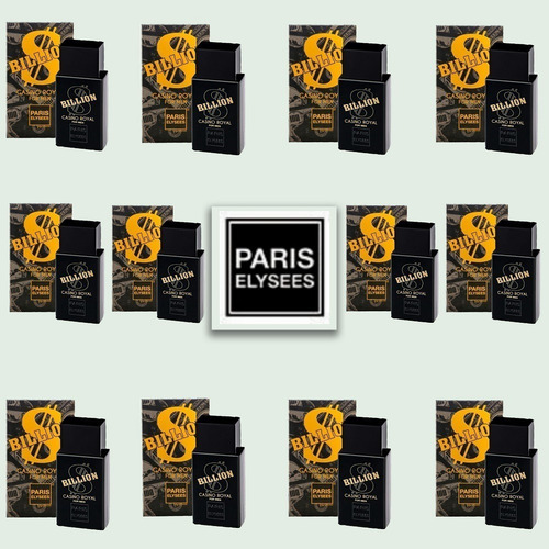 Kit 48 Billion Casino Royal 100 Ml Paris Elysees