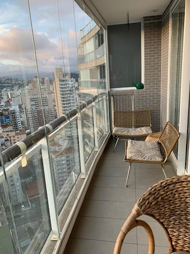 Imagem 4 de 12 de Apartamento Com 1 Dormitório Para Alugar, 50 M² - Gonzaga - Santos/sp - Ap10825