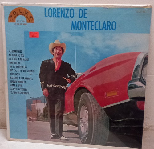 Lorenzo De Monteclaro - El Borrachito (disco Lp)