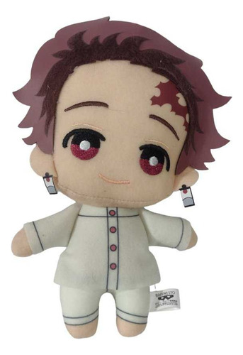 Peluche Tanjiro Pijama Kimetsu No Yaiba Banpresto 15cm Orig