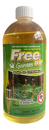 Huagro Free Garden (citronela) Repelente De Mosquitos