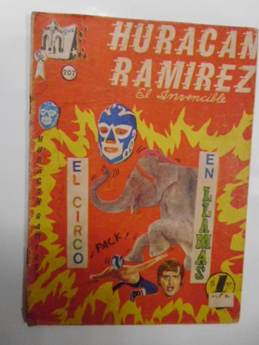 Huracan Ramirez,el Invencible # 207- Comic Fotonovela Fisico