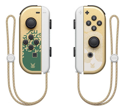 Imagen 5 de 6 de Nintendo Switch OLED 64GB The Legend of Zelda: Tears of the Kingdom Edition color verde y dorado y negro