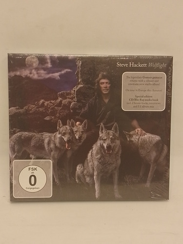 Steve Hackett Wolfight Cd Y Blu Ray Nuevo 