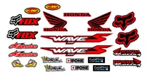 Comprar Kit De Calcos De Vinilo Honda Wave S 110.