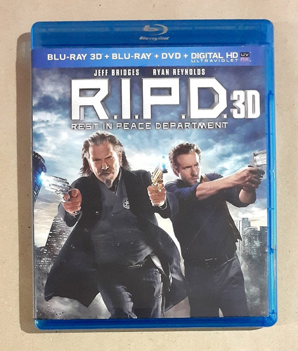 R.i.p.d. Policía Del Más Allá - Blu-ray 3d + 2d Original