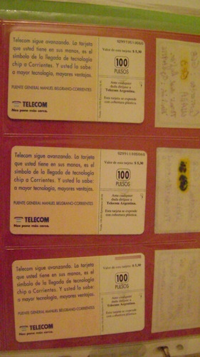 Tarjeta Telefoni Coleccion Telecom Provincia Corrientes Us 2 (Usado)
