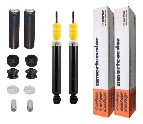2 Amortecedor Cofap + Kit Traseiro Corsa Frente Montana 2009