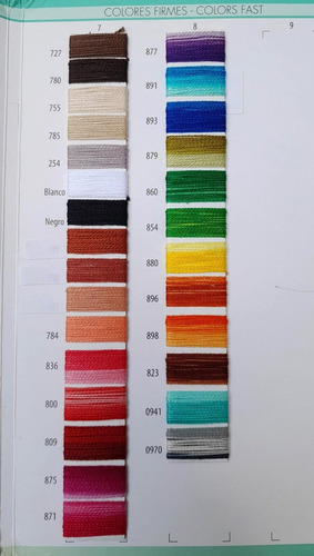 Hilo Para Bordar Arcoiris, Caja 24 Madejas, Colores Surtidos