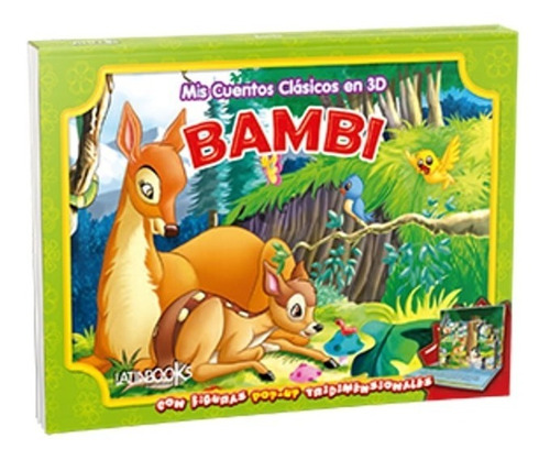 Libro Bambi - Mis Cuentos Clasicos En 3d (pop-up)