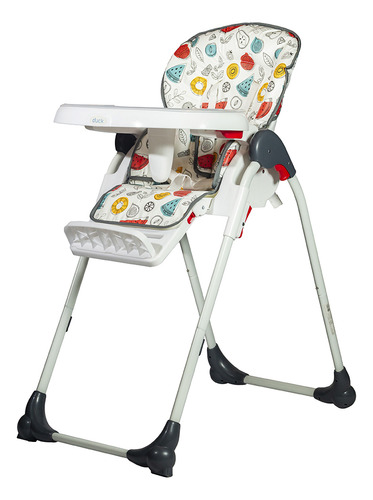 Silla De Comer Reclinable Bebés Duck Breakfast Fruta