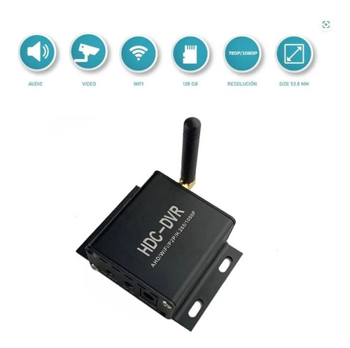 Microdvr Para Auto/casa/oficina Wifi P2p 1080p Hd