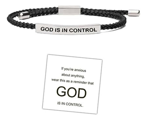 Pulsera Inspiradora Tube Bracelet Dios Está En Control