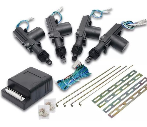Imagen 1 de 1 de Kit Completo De Cierre De 4 Puertas Centralizado Eléctricas