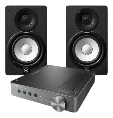 Combo Único Yamaha: Monitor Hs5i Y Amplificador Wxa50