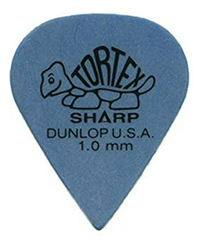 Púas De Guitarra Afiladas Dunlop Tortex 1 Docena De 1,0 Mm