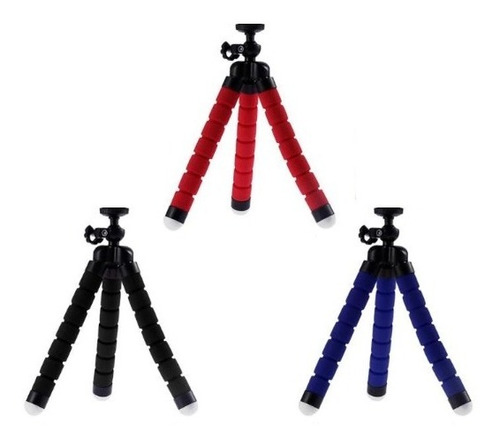Mini Tripé Flexível Ajustável Gopro Móvel Para Celulares1 Un