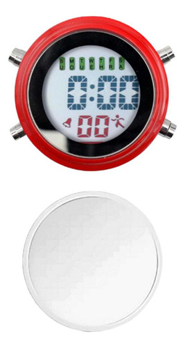 Mini Reloj De Motocicleta Reloj Impermeable Reloj Rojo