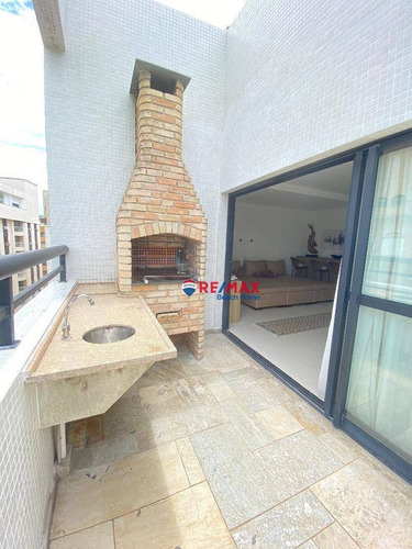 Imagem 4 de 30 de Cobertura À Venda, 190 M² Por R$ 870.000,00 - Praia Pitangueiras - Guarujá/sp - Co0073