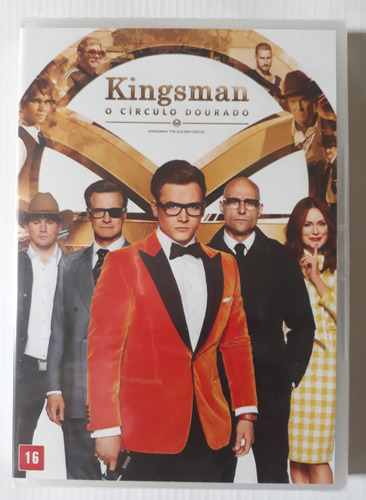 Dvd Kingsman O Círculo Dourado - Colin Firth - Lacrado Novo