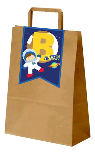 Oferta X10 Bolsitas Para Sorpresita Kraft Astronauta Planeta