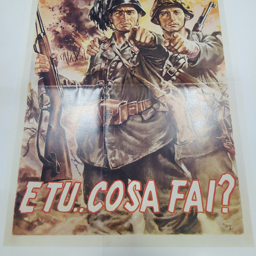 Lámina Reproducción Propaganda Sgm Colec Italiana #43 (Usado)