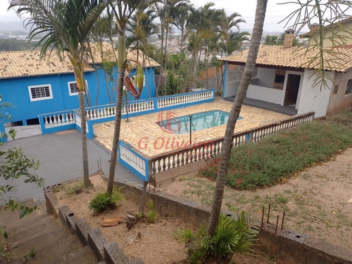 Imagem 6 de 11 de Chácara Itupeva Bairro Da Mina 1228m2 De Área Total E 436m2 Área Útil 4 Dorms 1 Suite Com Piscina - Estuda Permuta - Ch00039 - 70801663