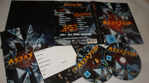 Assassin Dvd - Chaos And Live Shots (digipack 2 Dvds Steamha
