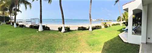 Imagen 9 de 30 de Casa En Venta/renta Amueblada, 5 Recámaras Frente Al Mar, Zona Hotelera, Cancún