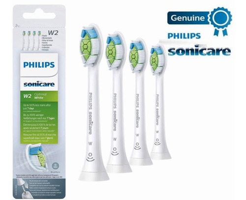 4-pack Repuesto Cepillo Philips Sonicare W2 Optimal White