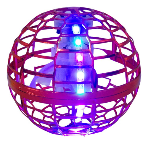 Pelota Juguete Giratorio Volador Mando Distancia Luces Led