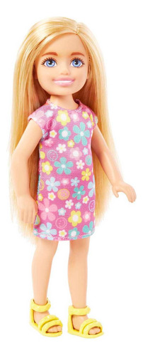Barbie Muñeca Chelsea Vestido de Flores para niñas de 3 años en adelante