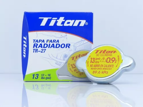 Tapa de Radiador Universal Titan 16 Lbs