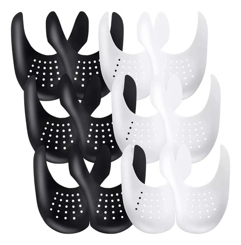 6 Pares Protector De Tenis, Protectores De Arrugas Para P