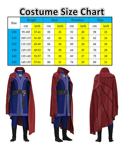 . Disfraz De Doctor Strange Con Capa For Halloween